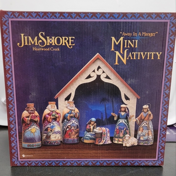Jim Shore Other - Jim Shore Heartwood Creek mini nativity